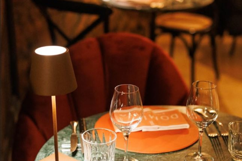 Set de table simili cuir - recto/verso - Rond - Chez elles - Photo n°2