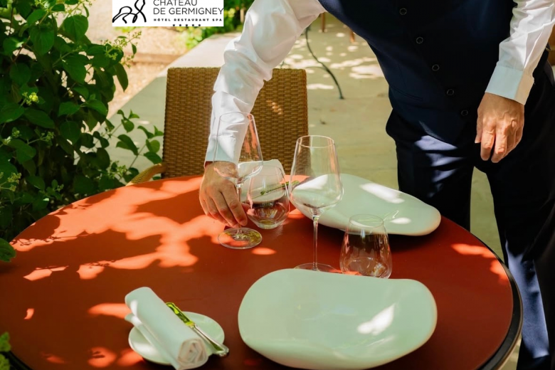 Rond de table Simili cuir - recto/verso sur-mesure - Chez elles - Photo n°3